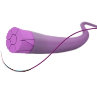 pga resorba / пга - нить фиолетовая l=70 см usp 4/0, игла колющая hr-17 1/2, 24 шт