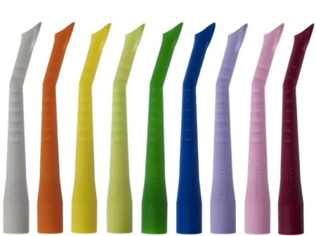 наконечники для пылесосов (em21) monoart - оранжевый, ø=16мм., l=129мм., 10штук/уп., euronda