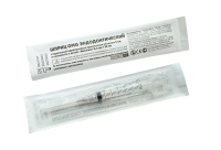 шприц gmg эндодонтический с иглой 3 мл 27g (0,4 х 32 мм), 1шт 