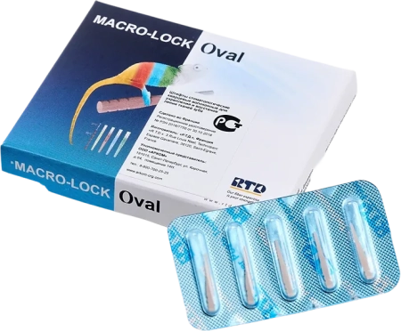 MACRO-LOCK Oval - штифты  кварцевые волоконные, уп-5шт., арт.46900501 (#1, диам. 2,17мм)