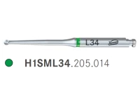 бор твс для препарирования, тип ral, l общая 34 мм, ø 1.4 мм, komet dental