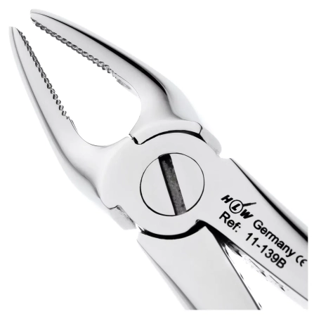 щипцы для удаления зубов детские верхние премоляры 11-139b* hlw