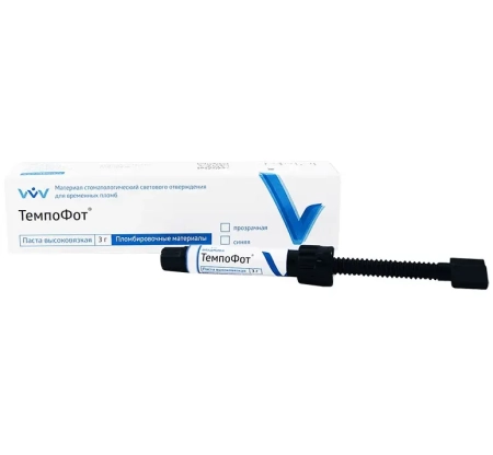 ТемпоФот - паста высоковязкая (синяя) - 1шпр*3г., "ВладМиВа"