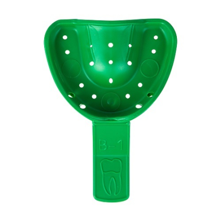 Ложка для снятия слепков №1 ВЕРХ (зелёная) - 1штука, НФК Омега