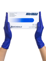 перчатки нитриловые nitrimax р-р: xs фиолетовые 3.2г (50 пар) archdale