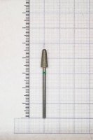 shm263g050 бор алмазный h - конус с закругленным концом, зеленый  - 050 horico