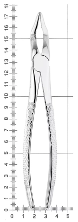 щипцы извлекающие корневые для верхней челюсти №152, pa 152/00, nopa