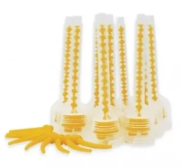 канюли смесительные желтые mixing tips yellow (50 шт смесительных + 25 шт интраоральных) spident