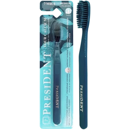 Зубная щетка President Four Calcium 7 мил арт. 4906.05