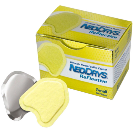 Прокладки абсорбирующие стоматологические "NeoDrys", зеркальные, Small