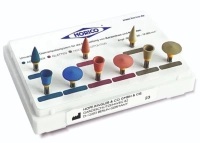 305 kit ra  набор полир -  универсальная система для полировки керамики угловой наконечник,  horico