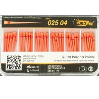 штифты гуттаперчевые 04 №25 (60 шт) eurofile