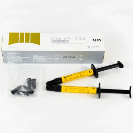 CharmFil Flow (High viscosity) А2 - жидкотекучий мат-л высокой вязкости, 2шпр*2г., DentKist