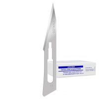 лезвия для скальпеля из нержавеющей стали №11 (100 шт) apexmed