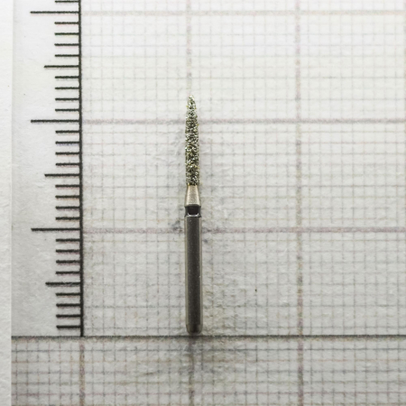 fg273x014 бор алмазный fg - пламя закругленное - 014 черный horico