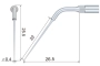 насадка ed4 к скайлеру, эндодонтическая (подходит к dte, satelec, nsk)