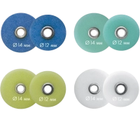 полир диск "kagayaki hot" набор d=12мм - 40 шт, d=14мм - 40 шт