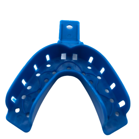 Ложка слепочная №3 НИЗ - синяя (Сонис)