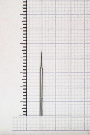 h166010 бор алмазный h - конус остроконечный - 010 серый horico