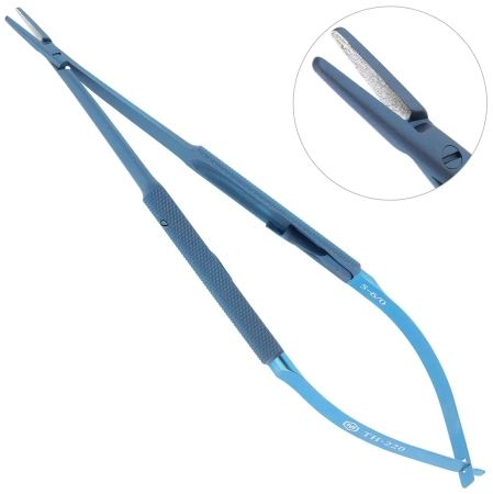 Иглодержатель микрохирургический прямой 1.2 мм 160 мм, Микрохирургические технологии