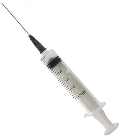 шприц инъекционный одноразовый 5 мл с иглой 22g 0,7х38мм (1 шт) benovy