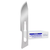 лезвие для скальпеля из углеродистой стали №10, 100 шт, apexmed