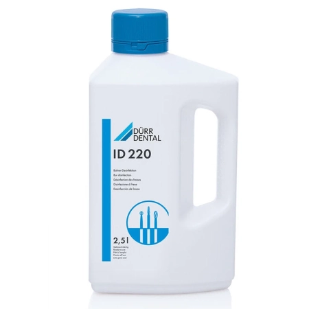 id 220 - готовый раствор для дезинфекции боров,  2,5л., durr dental, германия
