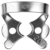 кламп для "раббердама" № 207 rubber dam clamp, dentech corporation
