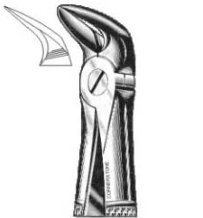 Щипцы зубные П 56 для разделения корней моляров нижней челюсти (135) Cornerstone