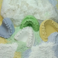 гипс marmodent, 3кл, голубой, 4x5кг., siladent