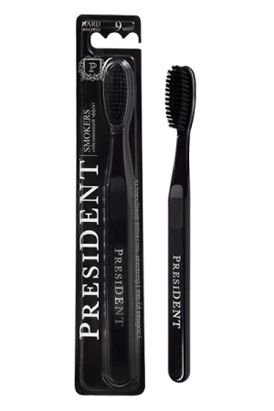 Зубная щетка PRESIDENT Smokers средняя/жесткая арт. 2966.05