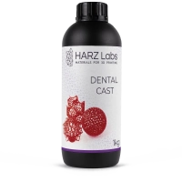 фотополимер dental cast cherry для lcd/dlp принтеров (1 кг) harz labs llc