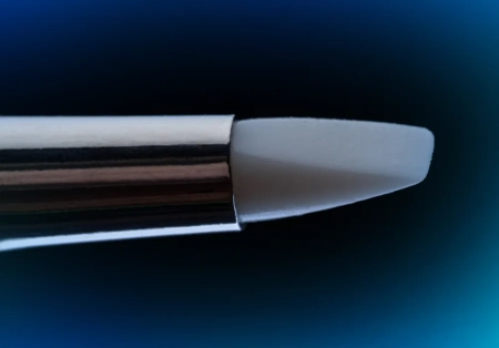 набор кисточек силиконовых для моделирования zensilk (2 насадки + ручка) zengears