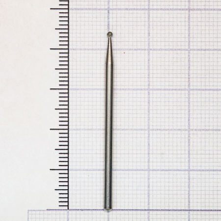 h001014 бор алмазный h - шар - 014 серый horico