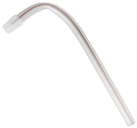 слюноотсос со съемным наконечником прозрачный (100 шт) trevita