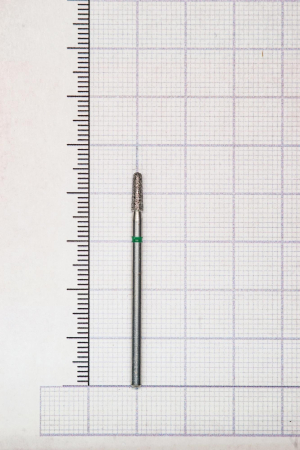 h198g025 бор алмазный h - конус закругленный - 025 зеленый horico