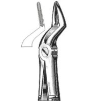 щипцы зубные п 51 c для удаления корней зубов верхней челюсти (131) cornerstone