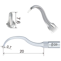 насадка g9 к скайлеру для снятия зубных отложений, woodpecker (подходит к ems)