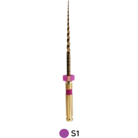 gold-taper / голд-тейпер файлы машинные 21 мм s1 - фиолетовые (6 шт) geosoft