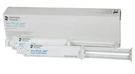 ah plus jet - мат. для пломбирования корневых каналов, 2 шприца*15г., dentsply