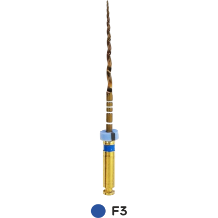 Gold-Taper / Голд-Тейпер файлы машинные 31 мм F3 - синие (6 шт) Geosoft