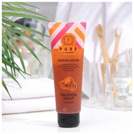 зубная паста pure by president маракуйя 100г