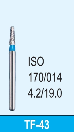 Боры алмазные TF-43, MANI, упак(5шт)