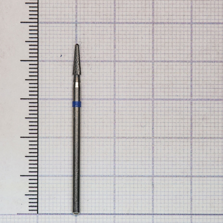 198190023 Фреза твс - пика - 023 синий насечка крестообразная станд. мет. сплавы пластмасса гипс HOR