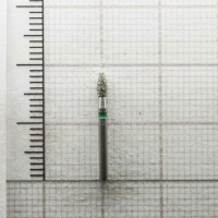 fg277g018 бор алмазный fg - олива закругленная - 018 зеленый horico