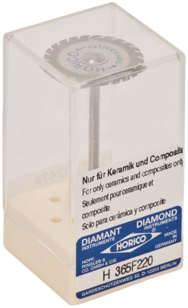 h365f220 диск алмазный d=22mm двухсторонний алмазная крошка по краю , желтый horico