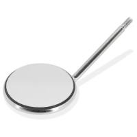 зеркало стоматологическое topvision fs rhodium родиевое с увеличением №5 24 мм (12 шт) hahnenkratt