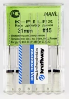 k-files 31 мм, №45, 6шт (mani)