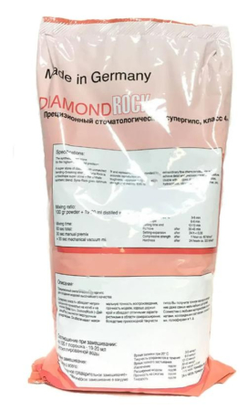 DiamondRock/Диамондрок супергипс IV класса прецизионный бежевый в пакете, 3 кг, DFS  