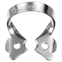 кламп для "раббердама" № 0 rubber dam clamp, dentech corporation